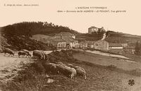 Le Pouzat  - Saint-Agrève - vue Générale