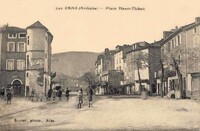 Les Vans - Place Henri_Thibon