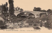 Le Vieux Pont de Pierre _Lavandière