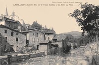 Vue sur le Vieux Satillieu et les Rives du Nant