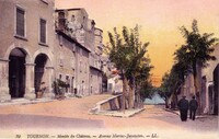 Montée du Château . Avenue Marius Juvencton