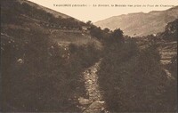 La  Rivière, la Beaume vue prise du Pont de Chastanet