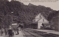 La Gare et le Tunnel sous la Montagne des Quatre Fils Aymon