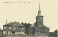 L'Eglise -La Mairie et L'Ecole
