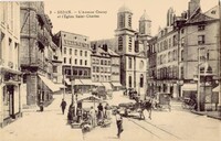 L'Avenue Crussy et l'Église Saint-Charles