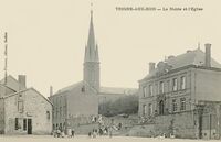 La Mairie et L'Eglise - 1903