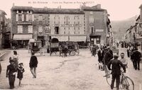 Place des Esquives et Route D'Aulus