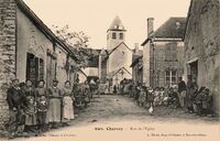 Chervey - Rue de l'Église