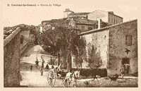 Laurac - Entrée du Village