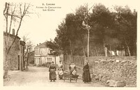 Laure-Minervois - Avenue de Carcassonne - Les Ecoles