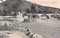Confluent de L'Aveyron et de L'Alzou  -Lavandières