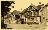 Kintzheim - Hôtel Café Restaurant « Au deux Clefs»