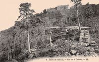 Sainte-Odile Vue sur le Couvent