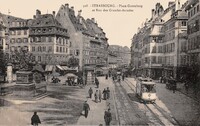 Place Gutenberg - et Rue des Grande-Arcades