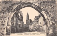 Porte de L'Hôpital -La Rue d'Or et la Cathédrale