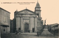 Place de la République et Eglise