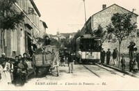 Arrivée du Tramway 