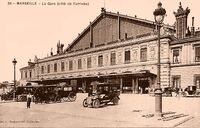 La gare Côté de L'Arrivée