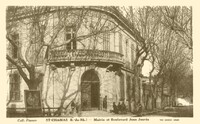 Saint-Chamas - Mairie et Boulevard Jean Jaurès