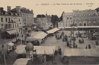 La Place Thiers un Jour de Marché