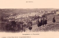Pierrefort - vue Générale