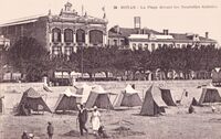 La Plage devant les Nouvelles Galeries
