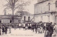 Place de la Mairie Départ pour le Front