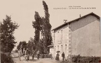 La Poste et la Route de la Gare