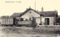 Graçay - La Gare