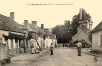 Menetou-Couture - Grande Rue et Donjon