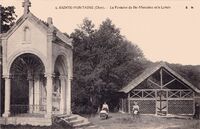 La Fontaine de Sainte-Montaine et le Lavoir