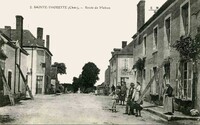 Sainte-Thorette - Route de Mehun