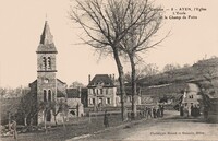 Ayen - L'Eglise et le Champ de Foire