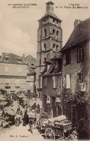 l'Église et la Place du Marché