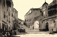 Eglise Sainte-Erasme et Montée de la Ville