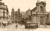 La Bourse du Commerce et L'Eglise Saint-Michel