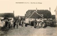 Fauverney - Une Rue du Village