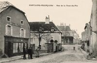 Fontaine-Française - Rue de la Tour du Pin