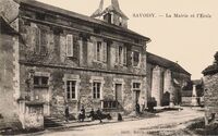 Savoisy - La Mairie et L'Ecole
