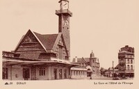 La Gare et l'Hôtel de l'Europe