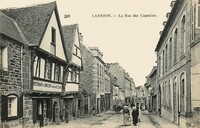 Lannion - La Rue des Capucins