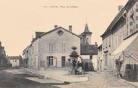 Ahun - Place de la Poste
