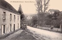 Saint-Quentin-la-Chabanne - Route de Gentioux