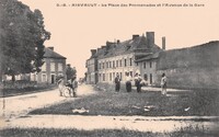 La Place des Promenades et L'Avenue de la Gare