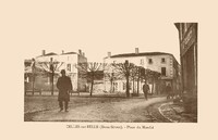Celles-sur-Belle - Place du Marché