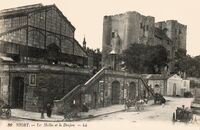 Les Halles et Donjon