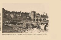 Porte et Pont Saint-Jacques - Vieille enceinte de la Ville - Lavandière