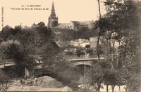 Vue prise du Pont du Chemin de Fer