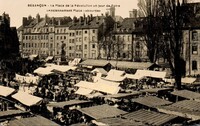 La Place de la Révolution un jour de Foire