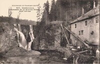 Cascade de la Source Bleu Bief-Mi-Lac